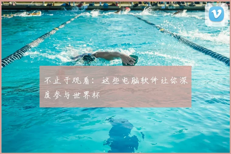 不止于观看：这些电脑软件让你深度参与世界杯
