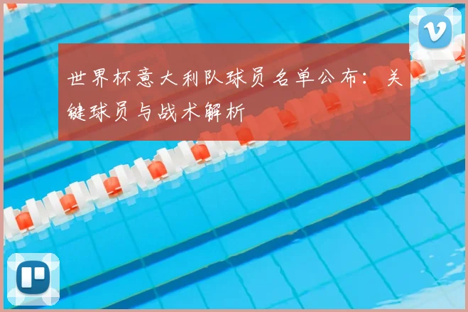 世界杯意大利队球员名单公布:关键球员与战术解析